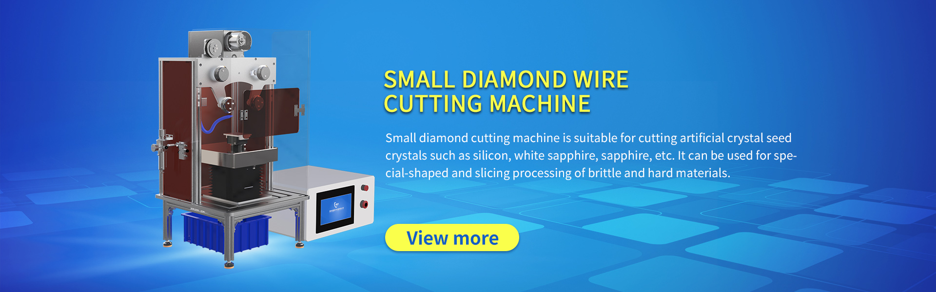 diamond wire cutting machine